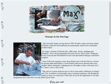 Tablet Screenshot of max.soapstonesculpture.com